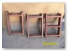 These brick moulds were dusted off the shelf.