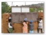 Doors and windows were discards from old buildings